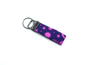 Purple Batty Key Fob Charlotte's Pet