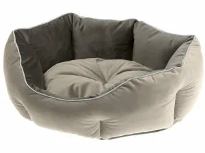Queen 45 Beige Grey Kennel Pets Qatar