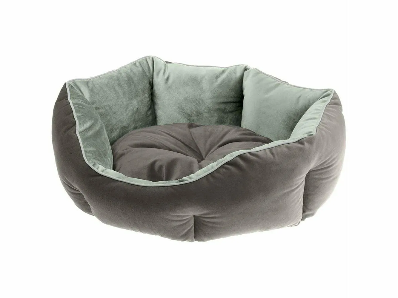 Queen 50 Green Grey Kennel Pets Qatar