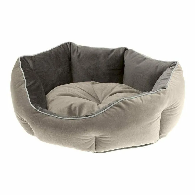 Queen 60 Beige Grey Kennel Pets Qatar