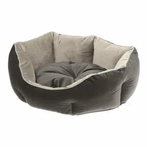 Queen 60 Beige Grey Kennel Pets Qatar