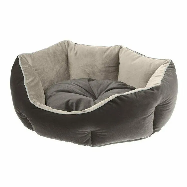 Queen 60 Beige Grey Kennel Pets Qatar