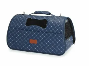 Quilted pet bag 50x27x27cm BROWN Pets Qatar