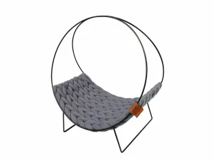 Quincy cat bed 46x34x51cm grey Pets Qatar