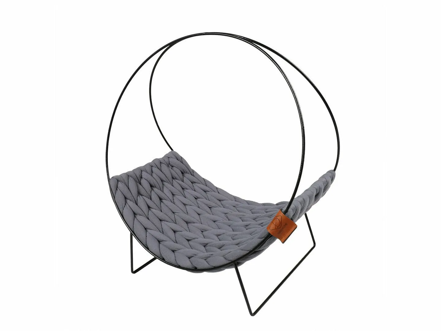 Quincy cat bed 46x34x51cm grey Pets Qatar
