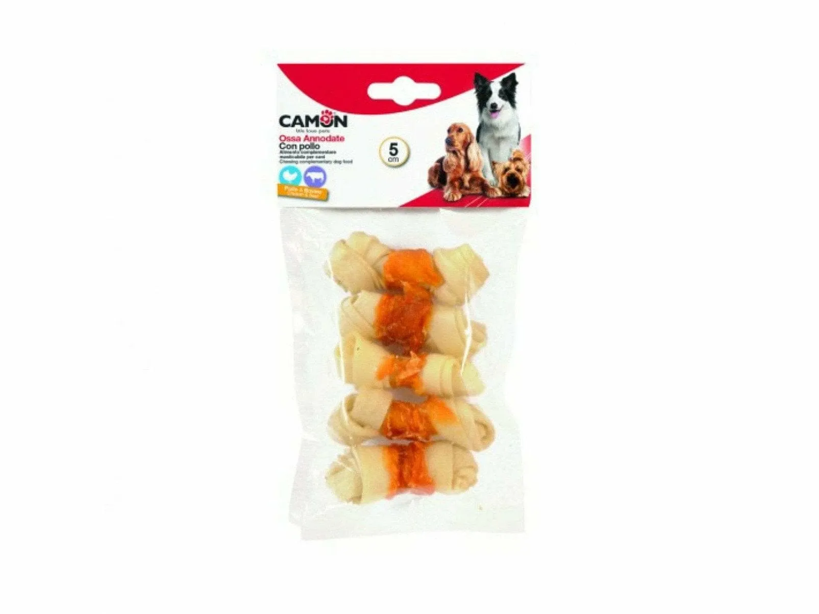 Rawhide Bone*4/Blister*8Cm Pets Qatar