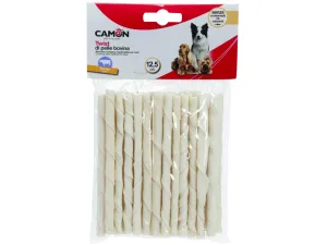 Rawhide Twists (25Pcs) *9/10 X 125Mm Pets Qatar