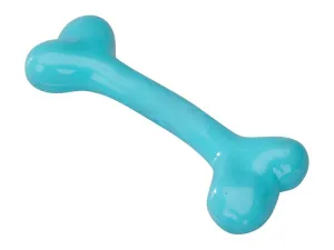 Rubber Bone With Mint Flavour L - 20,25CM blue Pets Qatar
