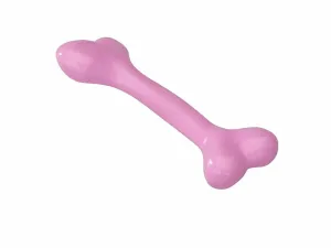 Rubber Bone With Strawberry Flavour M - 17,75CM pink Pets Qatar