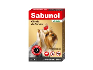 Sabunol Dog Collar Black 35 Cm Pets Qatar