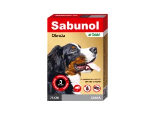 Sabunol Dog Collar Gray 75 Cm Pets Qatar