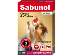 SABUNOL - reflective collar against ticks and fleas for dog 35 cm Pets Qatar