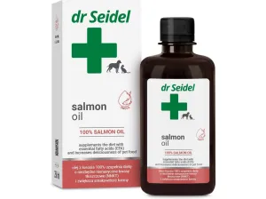Salmon Oil 100% provides essential fatty acids (EFA)  250 ml Pets Qatar