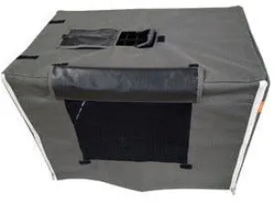 SERENITY Cover for wire crate Grey Pets Qatar