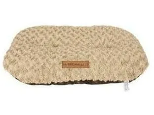 Shetland Oval Cushion - S // Size: 60 X 40 Cm   Beige Pets Qatar