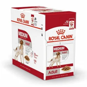 Size Health Nutrition Medium Adult 10x140g (Wet Food - Pouches) Pets Qatar