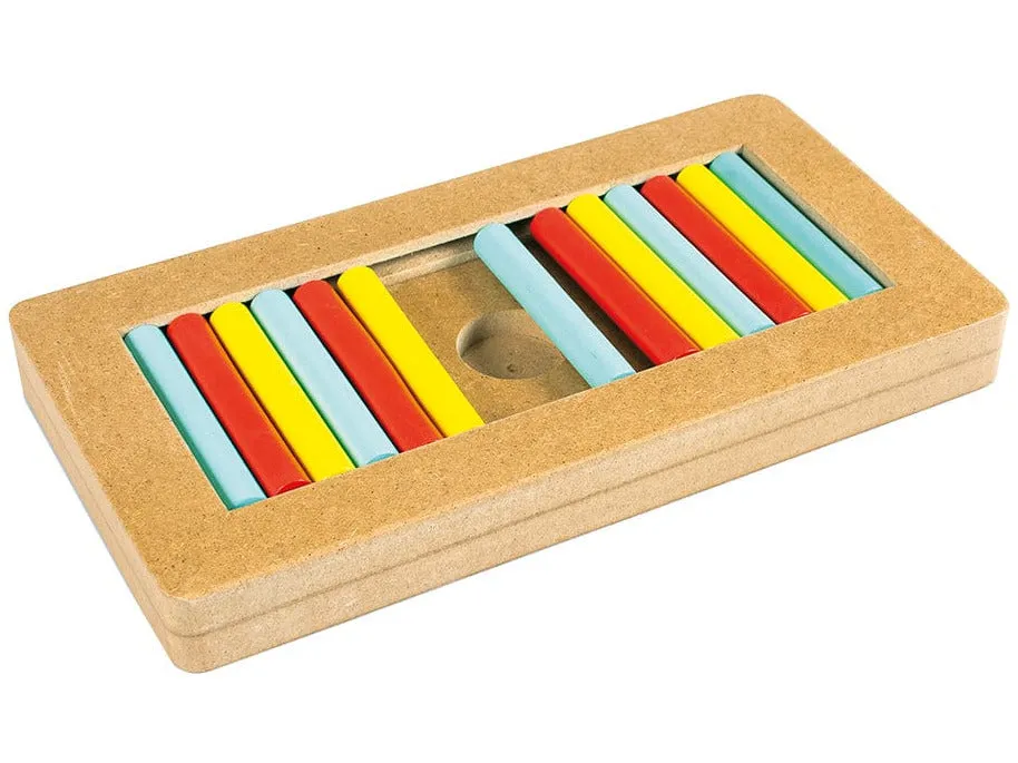 Slide `N Snack Puzzle - Rectangle 28,5X15X3Cm Multicolour Pets Qatar