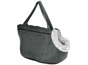 SNAKE SUEDE BAG - L SNAKE (WHITE WITH BLACK), 45 X 50 CM Pets Qatar