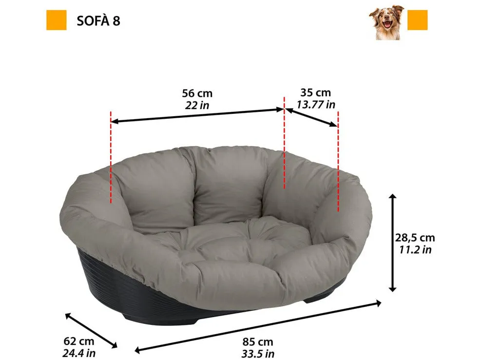 Sofa 10 Dove Grey Pets Qatar