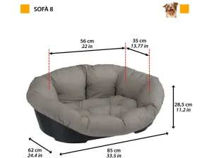 Sofa 10 Dove Grey Pets Qatar