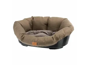 Sofa` 2 Tweed Brown Pets Qatar