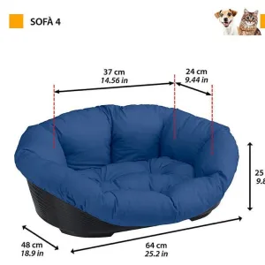 Sofa` 4 Blue Pets Qatar
