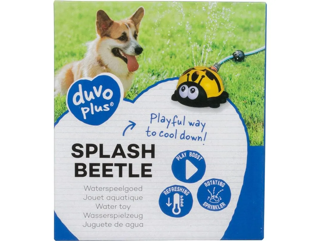 Splash beetle 16x14x7,5cm yellow/black Pets Qatar