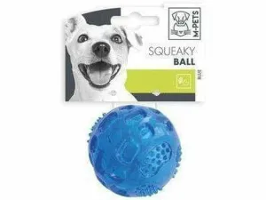 SQUEAKY BALL BLUE - Ø 6.3 CM BLUE Pets Qatar