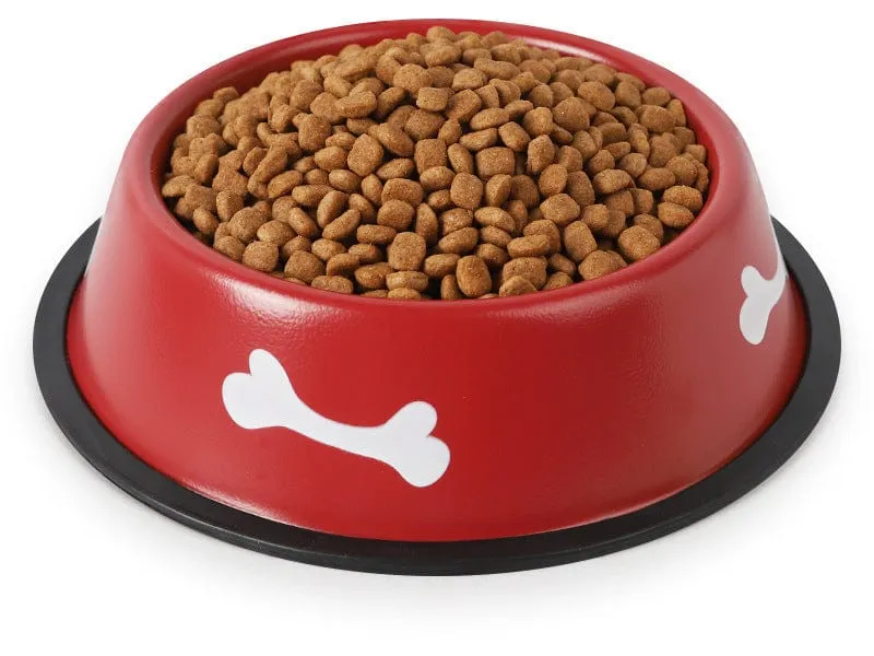 Stainless Steel Paint Dog Bowl Pets Qatar