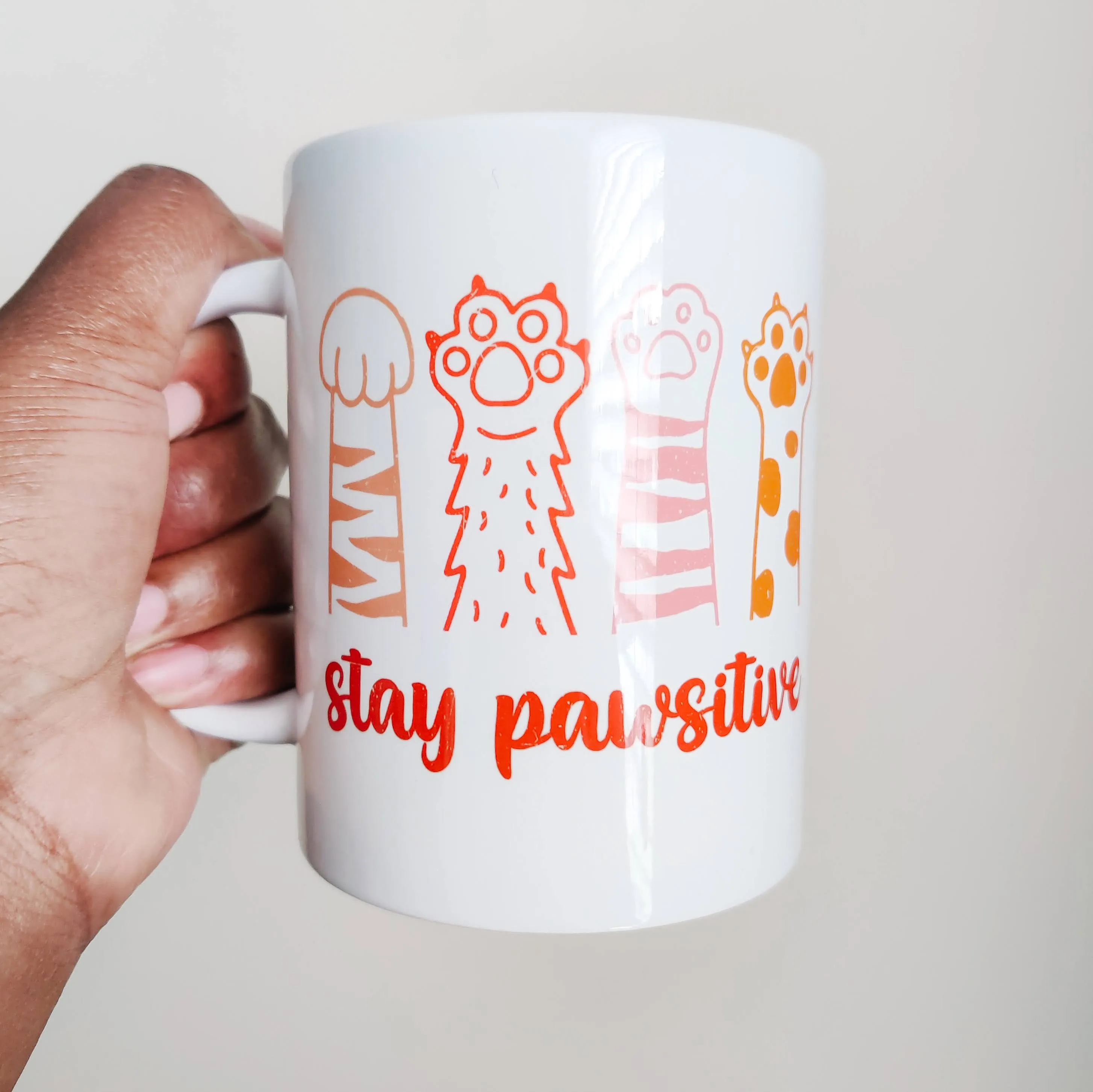 Stay Pawsitive Mug Charlotte's Pet