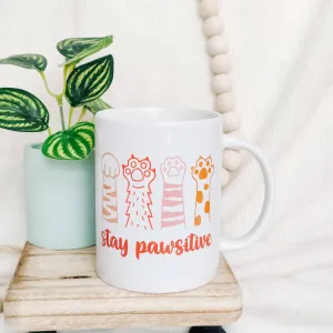 Stay Pawsitive Mug Charlotte's Pet