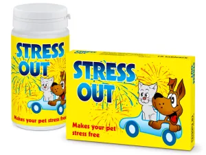 Stress Out - Natural Calming Tablets For Dogs And Cats 60 Tabs Pets Qatar