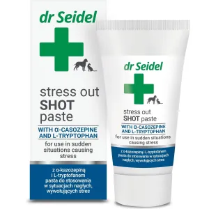 STRESS OUT SHOT PASTE for use in emergency situations that cause stress 30 g Pets Qatar