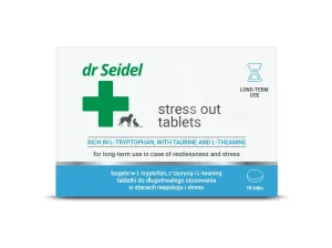 STRESS OUT TABLETS for long-term use in states of anxiety and stress 10 tabl. Pets Qatar