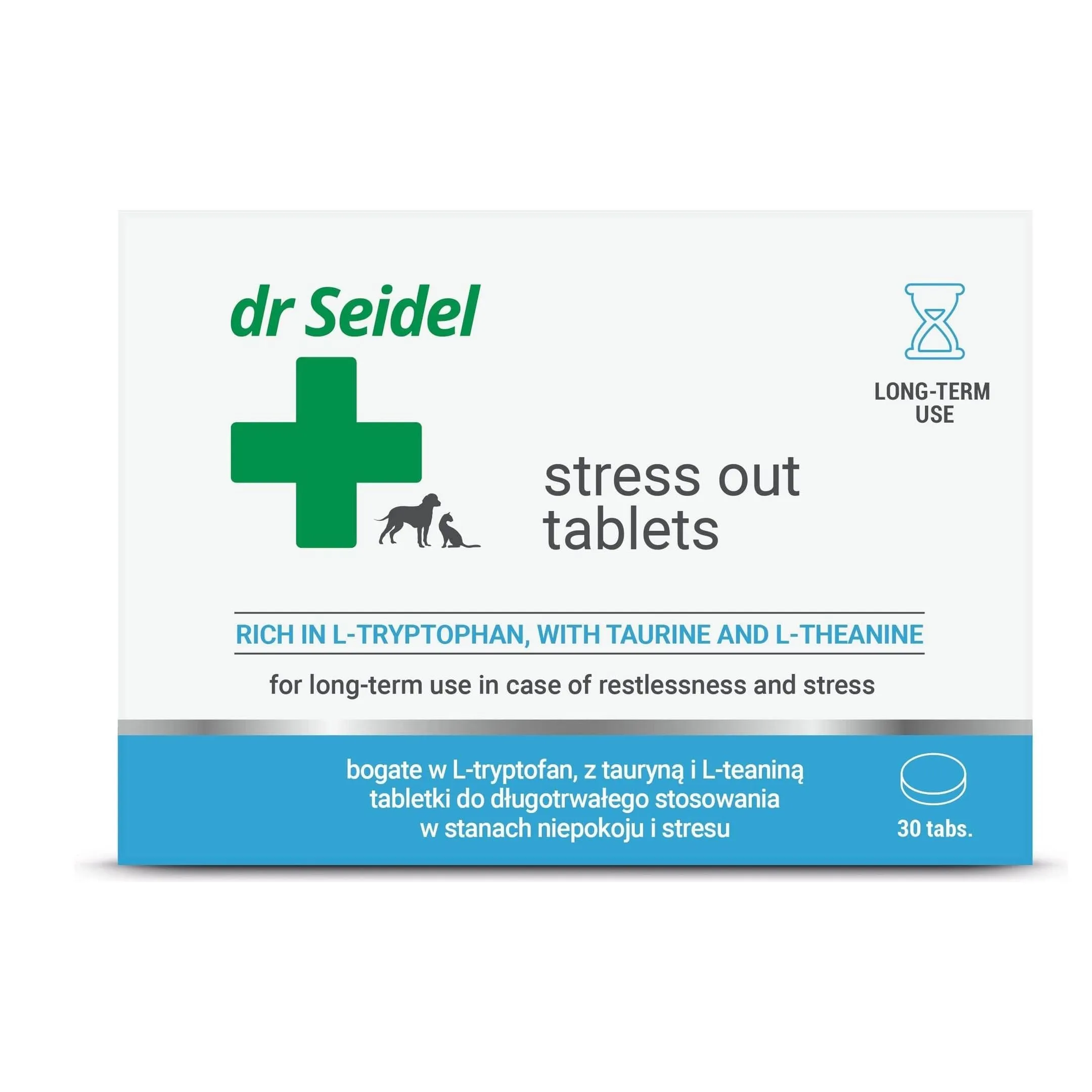 STRESS OUT TABLETS for long-term use in states of anxiety and stress 30 tabl. Pets Qatar