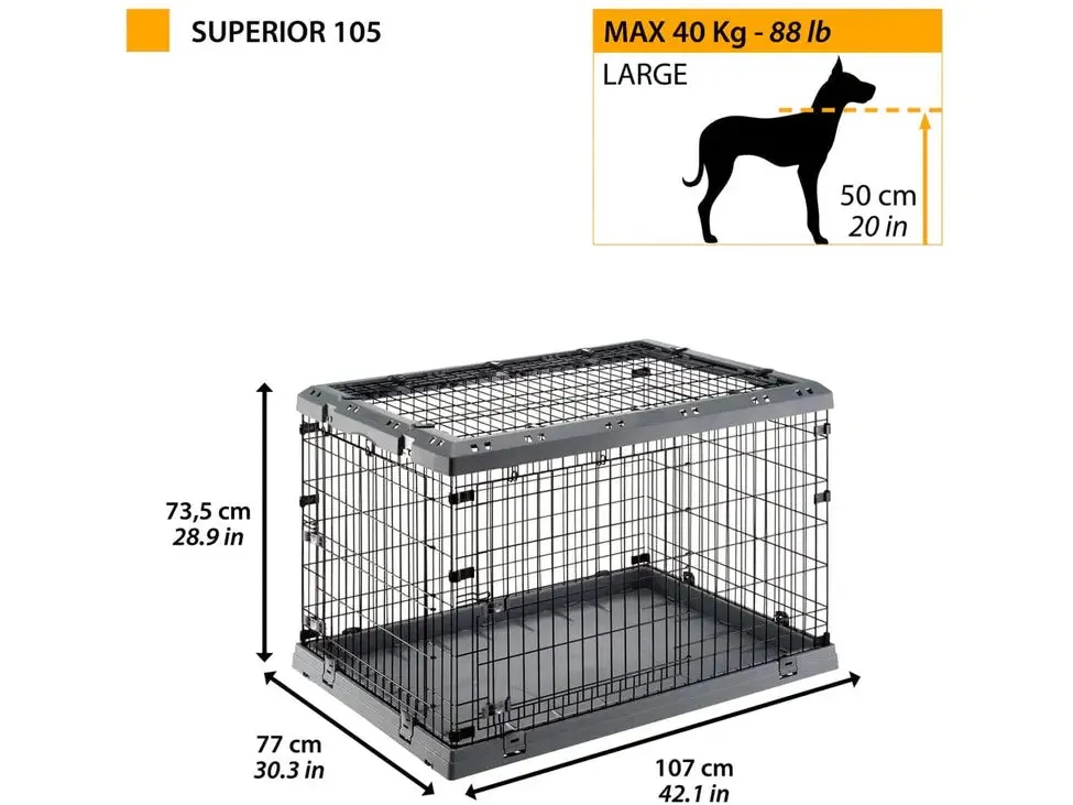 Superior 105 Black Pets Qatar