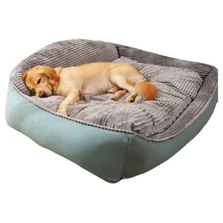 Thick Backrest Contrast Deep Sleeping Pocket XL As Photo 120X90X30CM Pets Qatar