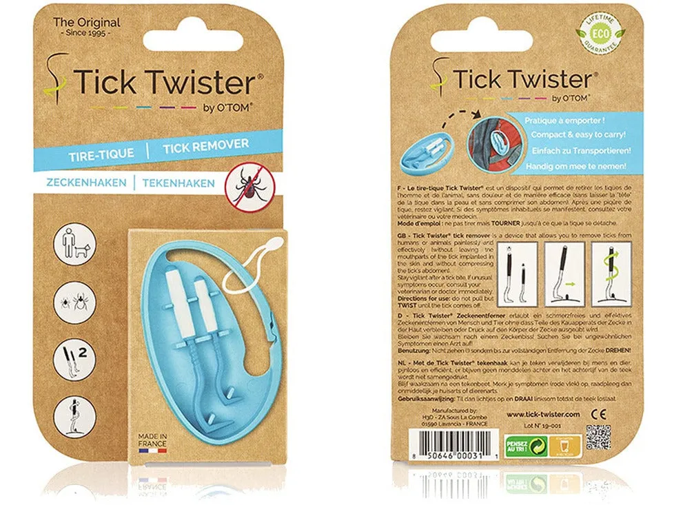 Tick Twister O`Tom Clipbox  Mixed Colors Pets Qatar