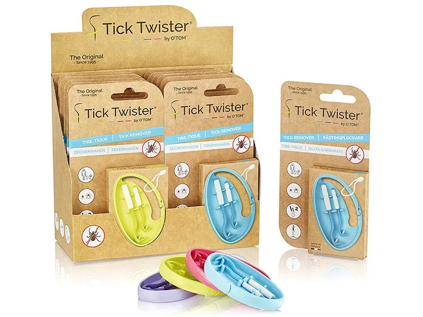 Tick Twister O`Tom Clipbox  Mixed Colors Pets Qatar