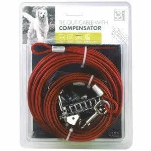 Tie out cable with COMPENSATOR 15 mt Pets Qatar