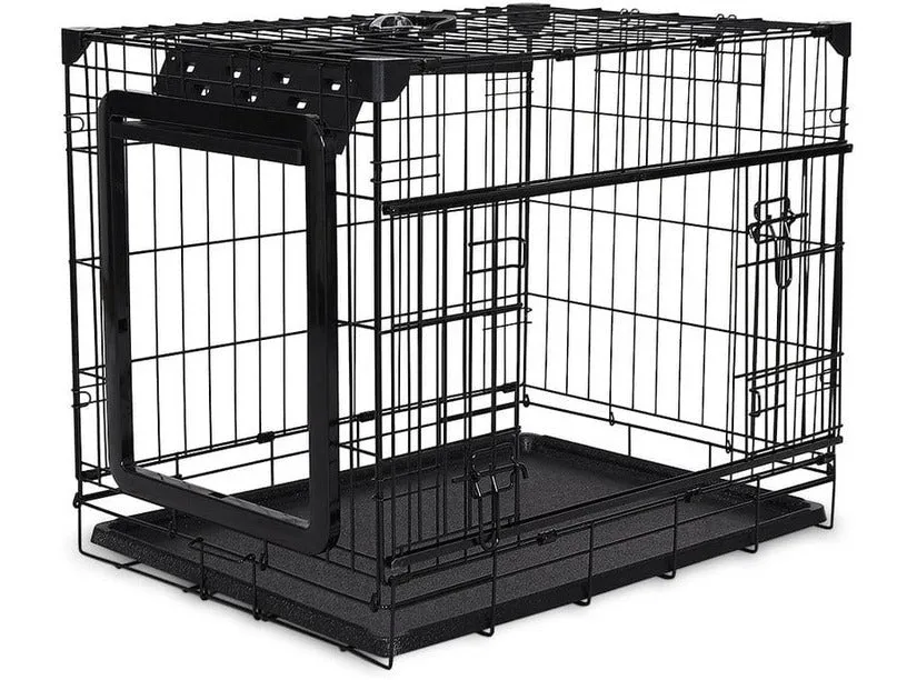 Topline Dog Crate Sliding & Folding Door Pets Qatar