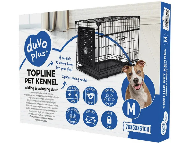 Topline Dog Crate Sliding & Folding Door Pets Qatar