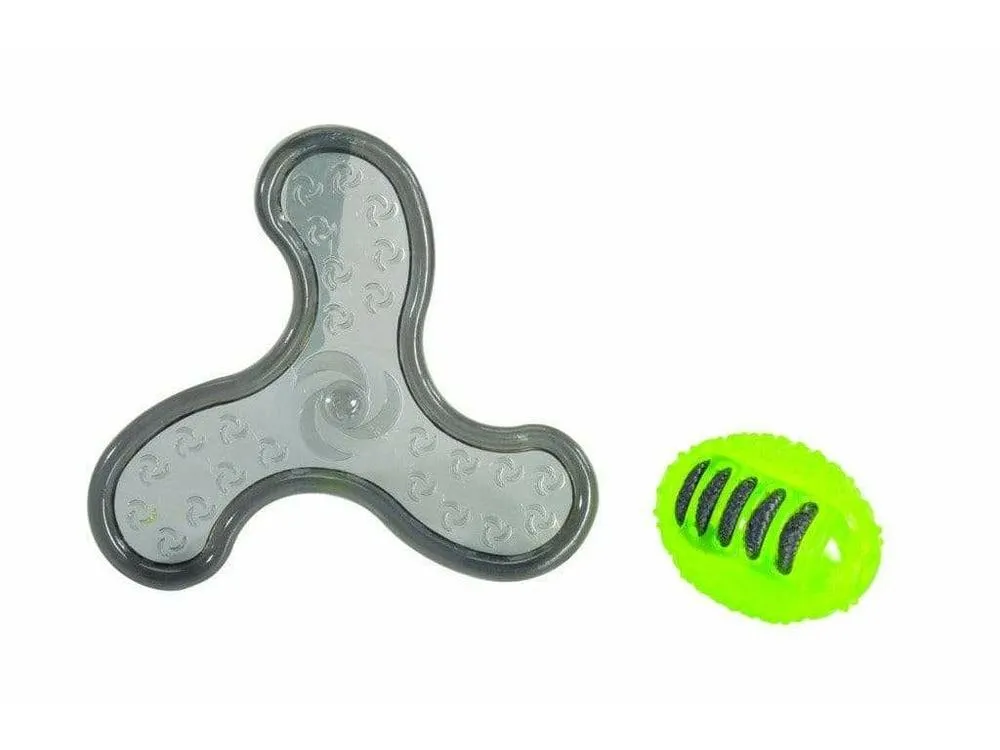 Tpr Dog Toy - Football & Boomerang Pets Qatar