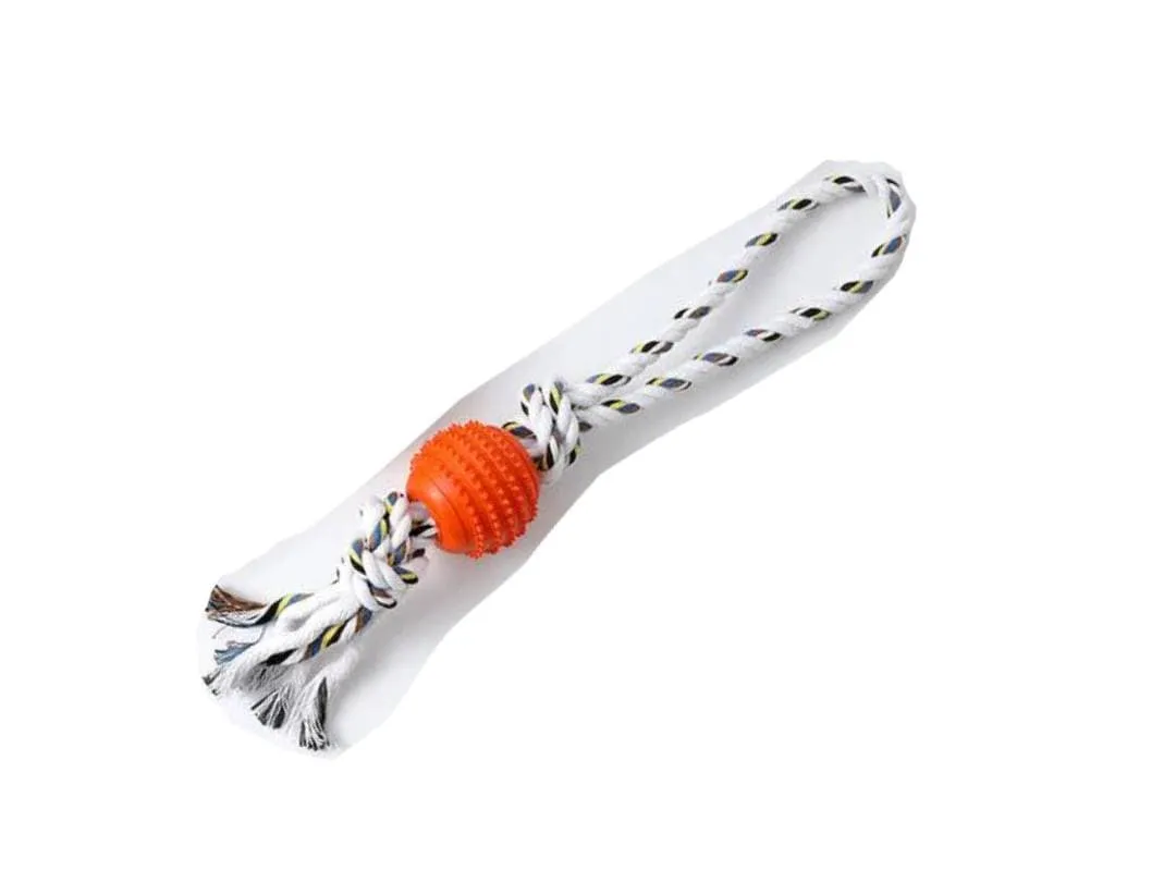 TPR portable cotton rope toys 1 Pets Qatar