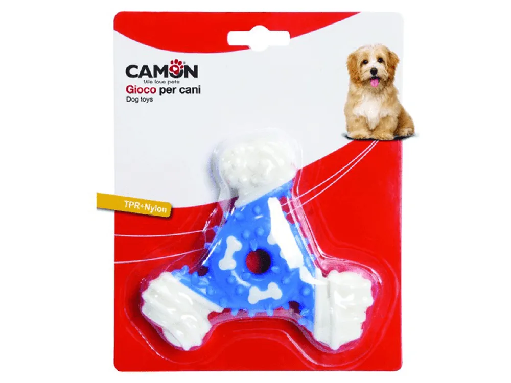 Tpr/Nylon Toy - Dental Fun Triangolosso - 12Cm Pets Qatar