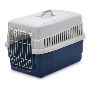 Trasportino Carry 60 Grigio/Blu Scuro Pets Qatar