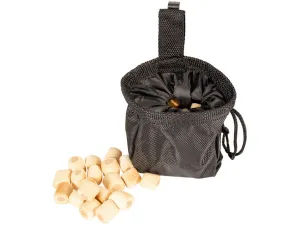 Treat Pouch 11x11x14cm black/red Pets Qatar