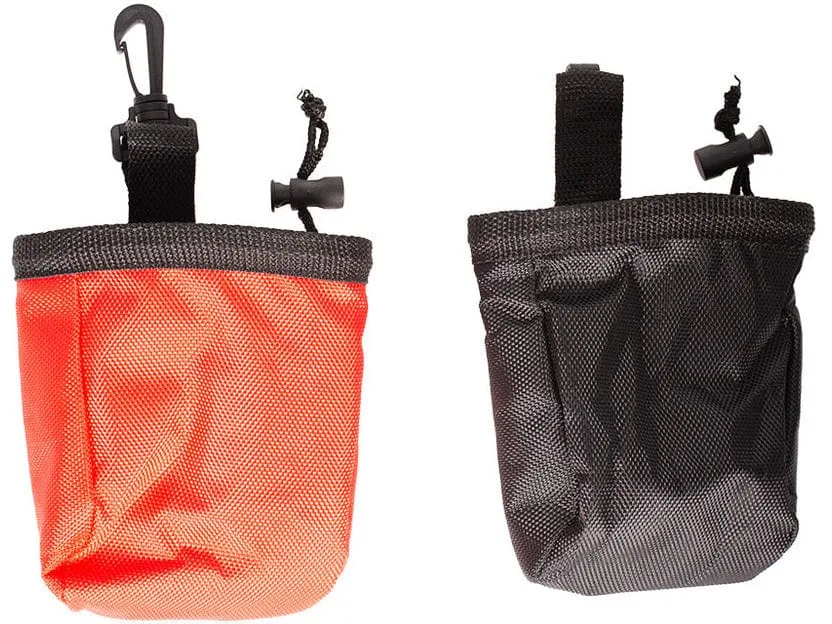 Treat Pouch 11x11x14cm black/red Pets Qatar