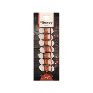 TRUSTY Knotted bones  Extra Meaty Beef Flavor 6.4 cm