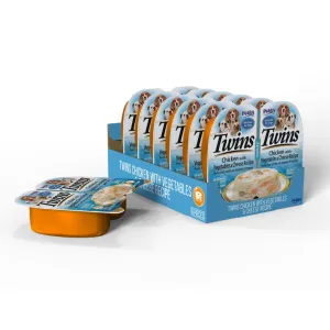 Twins Chicken with Vegetables & Cheese Recipe 2x35gx6 cups Pets Qatar